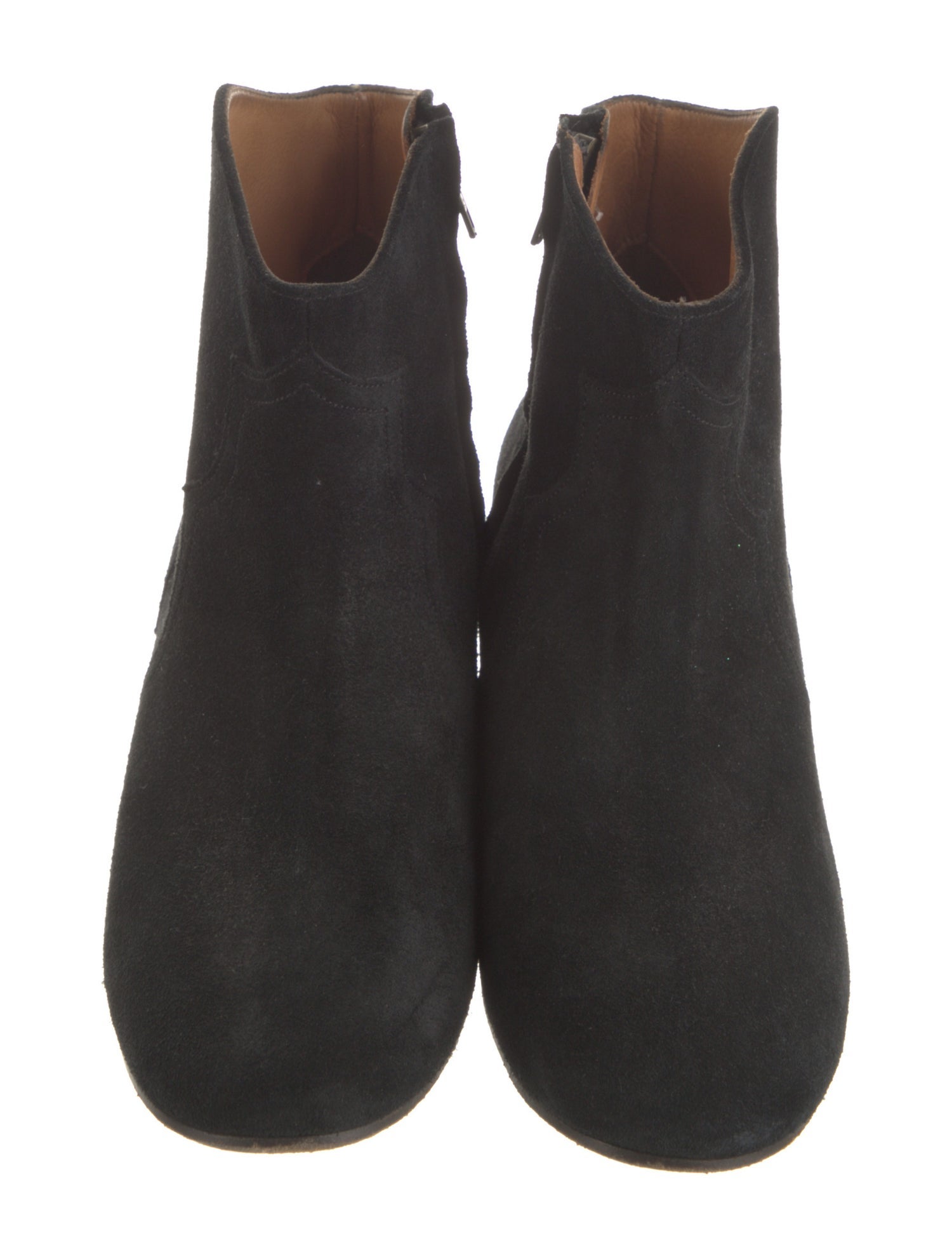 Isabel Marant Suede Western Boots